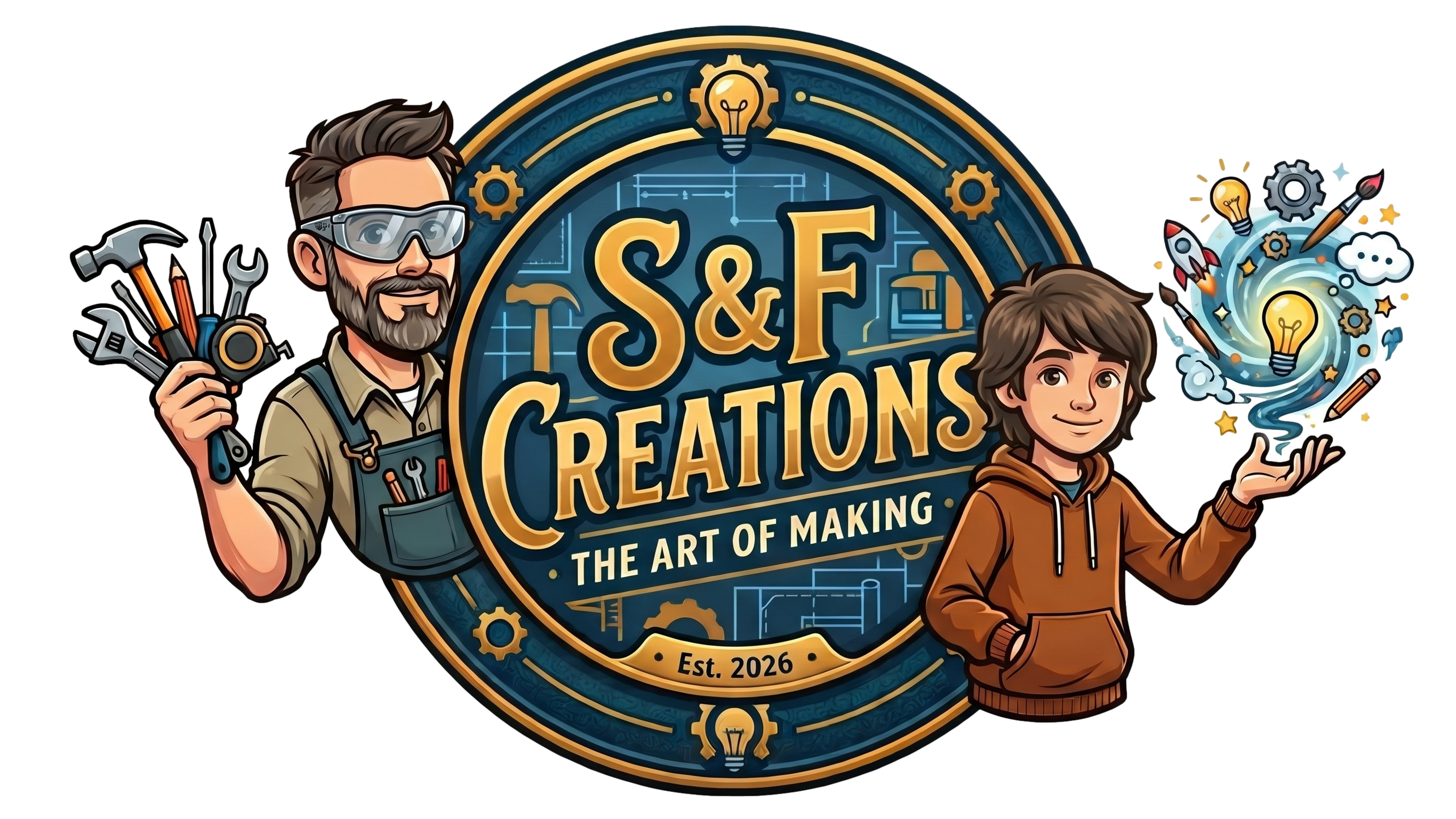 S&F Creations crest